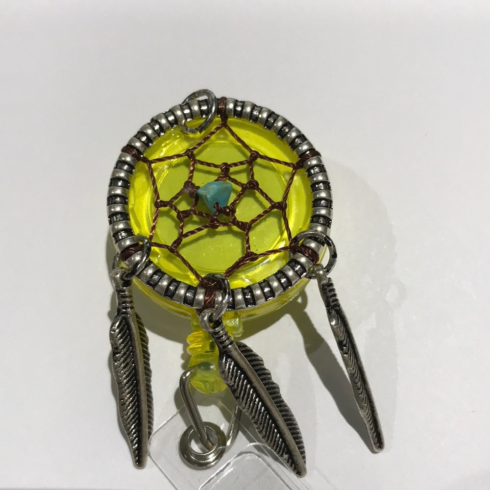 3/$66 Dream catcher badge reel